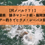 【尺メバル？！】2018年 冬  銚子マリーナ前・飯岡漁港で釣り シーバス・ヒラメ・メバル・アイナメ狙い