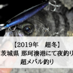【2020年初冬】那珂湊港で良型アジのサビキ・ワーム釣りが楽しすぎた