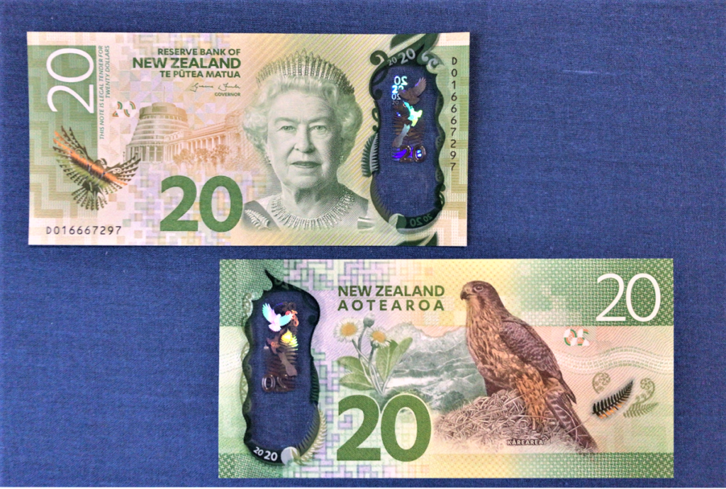 ニュージーランド非流通旧紙幣アンカットシート5種完コレクション