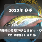 【2020年初冬】那珂湊港で良型アジのサビキ・ワーム釣りが楽しすぎた