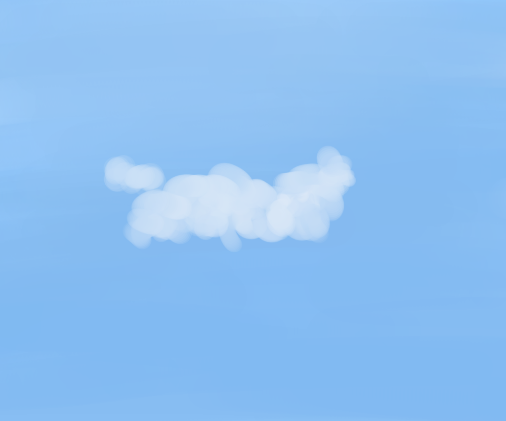 それなりに描ける Firealpaca 背景 雲 の描き方 シアターカミカゼ