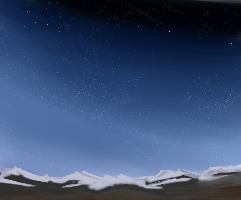 それなりに描ける Firealpaca 背景 オーロラの描き方 シアターカミカゼ