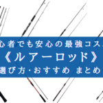 【2024年】初心者に!ルアーロッド おすすめランキング⑬【コスパ抜群!】