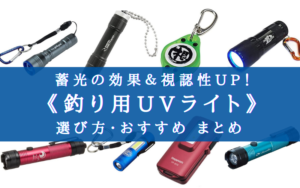 【2024年】夜釣りで効果的！《UV蓄光ライト》おすすめランキング【選び方徹底解説！】