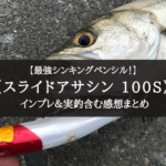 【抜群の…！】シマノ スライドアサシン100S XARの実釣インプレ評価【コスパ抜群！】