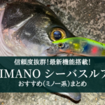 【2025年】最新機能搭載!シマノ(SHIMANO)のシーバスルアー おすすめ17選