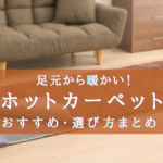 【2025年】1畳前後のホットカーペットおすすめランキング【1人暮らし&節電!】