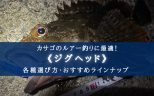 【2025年】カサゴ釣りのジグヘッド おすすめ11選【釣れる＆コスパ最高レベル】
