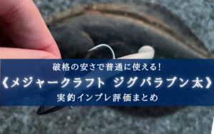 【破格の安さ！】ジグパラ ブン太は"普通"に使える！【インプレ評価まとめ】