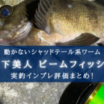 【メバル特攻!】月下美人 ビームフィッシュ 実釣インプレ評価