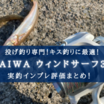 【すごい飛距離!】ウインドサーフ35(細糸) 実釣インプレ評価まとめ