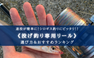 【2024年】キス釣りに!遠投リールおすすめ14選&選び方!【シロギス遠投に最適!】