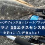 【黒の高級感!】シマノ 20エクスセンスBBの実釣インプレ評価【巻き心地もグッド!】