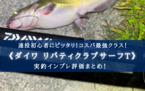 【コスパ最強！】リバティクラブ サーフTの実釣インプレ評価【万能投げ竿！】