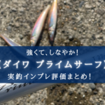 【扱いやすくて!】プライムサーフTの実釣インプレ評価【飛距離も簡単に出る!】