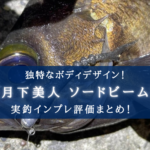 【メバル特攻!】月下美人ソードビームの実釣インプレ評価【おすすめカラーも!】