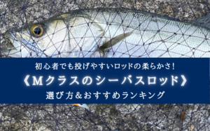 【2025年】シーバスロッド(Mクラス) おすすめランキング17選【十分な感度とパワー！】