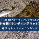【2025年】アジング特化のタモ網 おすすめランキング15選【タモの柄・セット両方！】