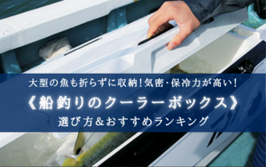 【2025年】船釣りのクーラーボックス おすすめ17選&選び方まとめ【コスパ最強!】