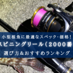 【2025年】ロックフィッシュリール(2000番) おすすめ16選【初心者~中級者向け!】