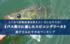 【2024年】1万円以内のバス用スピニングリールおすすめ12選【5000円以下も！】