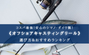 【2025年】オフショアのキャスティングリール おすすめ18選【安心のシマノ・ダイワ!】