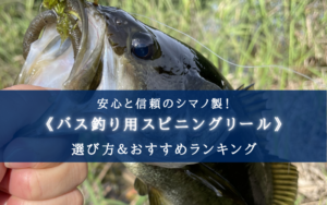 【2024年】シマノのバス用スピニングリールおすすめ14選【コスパ最強&万能に使える番手!】