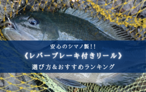 【2025年】シマノのレバーブレーキ付きリール おすすめ７選＆選び方まとめ【新作も！】