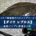 『ダイワ-レブロス』インプレ