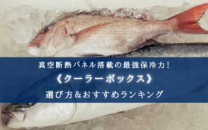 【2024年】真空断熱パネル搭載クーラーボックス おすすめ20選【小型～大型、安いモデルも！】