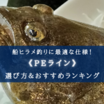 【2024年】船ヒラメ釣りのPEラインおすすめ18選&太さ(号数)の選び方【ライトヒラメも!】