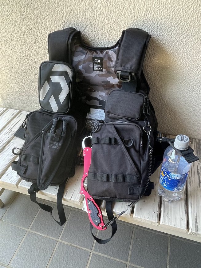 ! ダイワ フロートゲームベスト◆DF-6206[ブラックイエロー]F ②