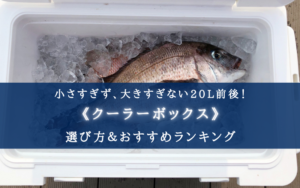 【2024年】20L前後のクーラーボックス おすすめ15選【コスパ最強！】