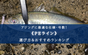 【2025年】アジングのPEラインおすすめランキング17選&太さ(号数)の選び方まとめ
