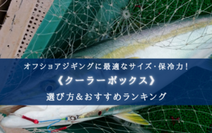 【2024年】オフショアジギングのクーラーボックス おすすめ18選【保冷力最強モデルも！】