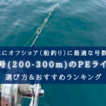 【2025年】PEライン(3号-200/300m) おすすめランキング30選&選び方まとめ