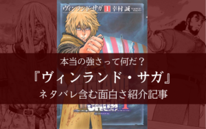 【本当の強さって?】ヴィンランド・サガのネタバレ含む感想レビュー【あらすじ・魅力徹底解説】