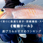 【2024年】アマダイ釣りに適した電動リールおすすめ14選【コスパ重視ランキング!】