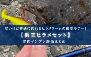 【ヒラメ特攻!】メジャークラフト 浜王ヒラメセットの実釣インプレ評価【おすすめカラーも!】