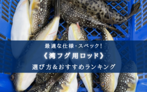 【2025年】湾フグ用ロッド(竿)の選び方&おすすめランキング12選【コスパ重視!】