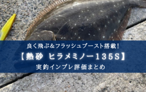 【巻いてりゃ釣れる！】シマノ ヒラメミノーの実釣インプレ評価【使い方＆おすすめカラーまとめ】