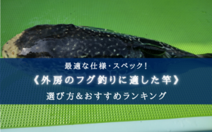 【2025年】外房フグ用ロッド(竿)の選び方＆おすすめランキング11選【コスパ重視！】