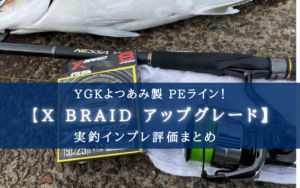 【価格は高いが…!】X BRAID アップグレード X8 の実釣インプレ評価まとめ